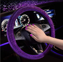 Load image into Gallery viewer, (40%OFF)SWAROVSKI CRYSTAL STEERING WHEEL COVER