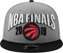 Load image into Gallery viewer, Raptors New Era Men&#39;s 2019 Locker Room NBA Finals Snapback Hat
