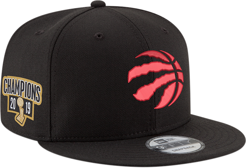 Raptors New Era Men's 2019 NBA Champs 950 Patch Snapback Hat