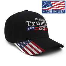 Load image into Gallery viewer, President Trump 2020 USA Flag Hat
