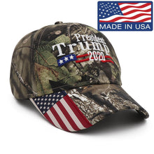 Load image into Gallery viewer, President Trump 2020 USA Flag Hat
