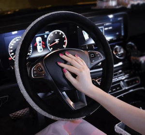 (40%OFF)SWAROVSKI CRYSTAL STEERING WHEEL COVER