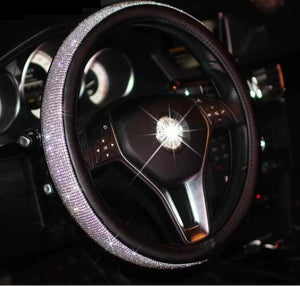 (40%OFF)SWAROVSKI CRYSTAL STEERING WHEEL COVER