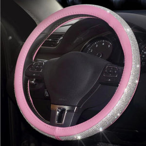 (40%OFF)SWAROVSKI CRYSTAL STEERING WHEEL COVER