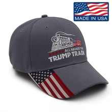 Load image into Gallery viewer, President Trump Train USA Flag Hat
